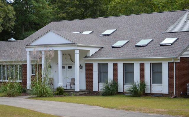  A Milton home after we installed solar skylights and a new roof. 