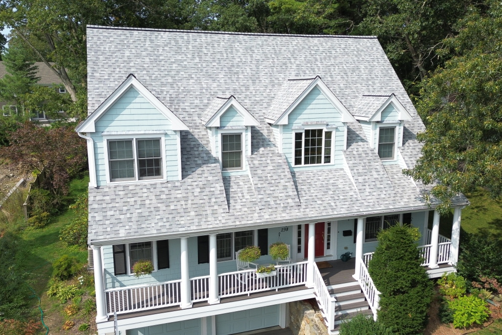 Newly Replaced roof on Newton home