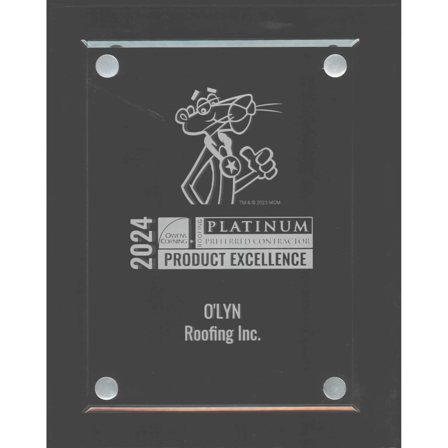 OC Product Excellence Award